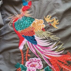 Johnny was military style jacket